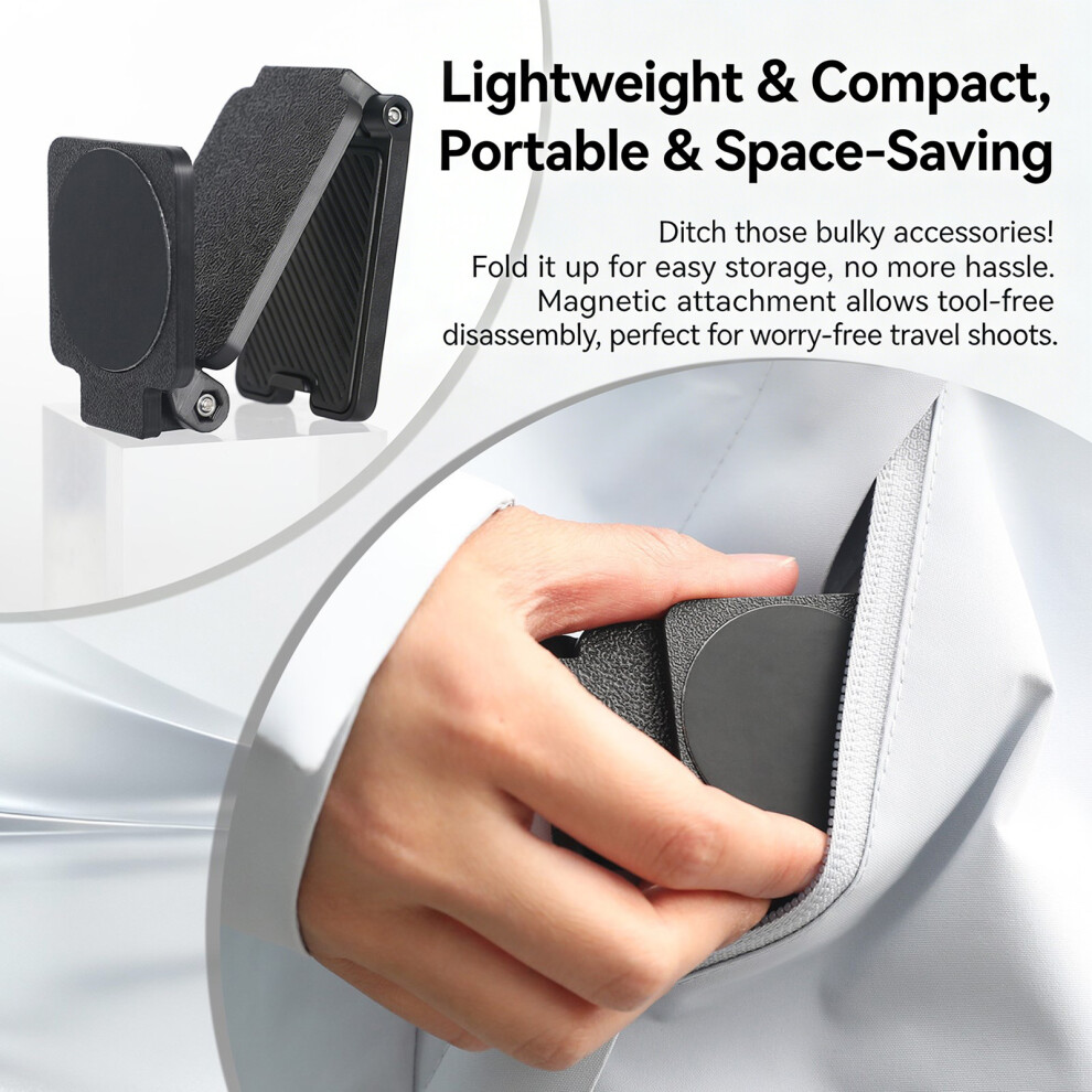 360 Degree Swivels Magnetic Stand For Go Outdoor Recording Equipment 7695001137324