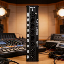 Durability XLR 1 To 8Channel Splitter Balanced Music Splitter For Recording
