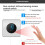 12/24V Access Control  No Touch Exit Door Button 86-Type Panel Infrared Sensor Access Control Button 5