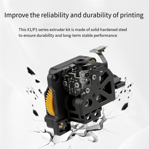 For  X1 / X1C Full Extruder Assembly Replacement Carbon 3D Printer Direct Drive Extruder +Case 2