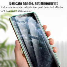 Verre trempé avant pour iPhone 12/11 Pro Max lumineux