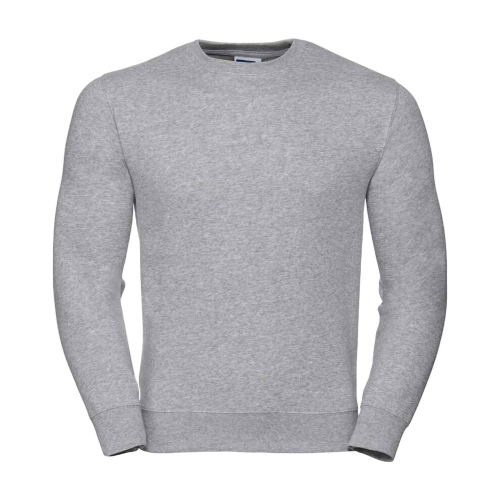 Russell (S, Light Oxford) Mens Authentic Sweatshirt Multicoloured
