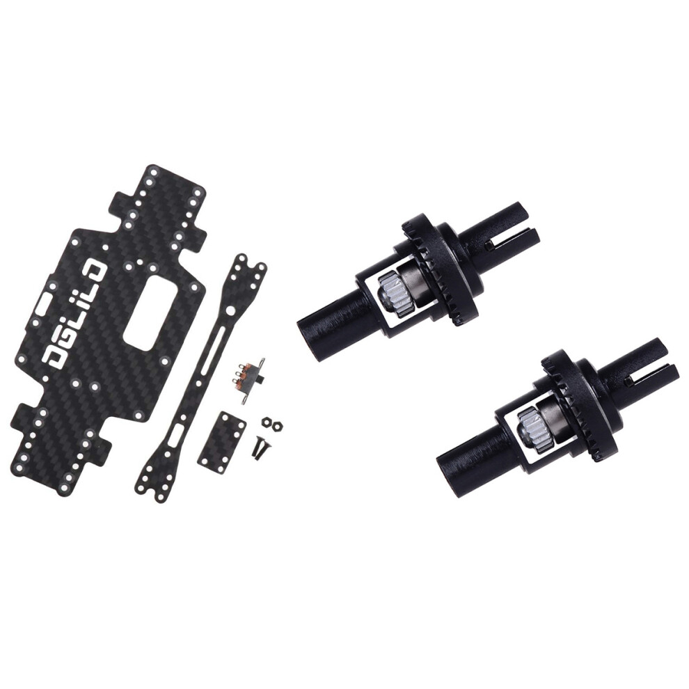 2 Pcs Differential Box K989-26 Adjustable Differential with Carbon ...