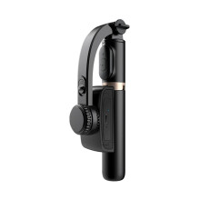 Gimbal Stabilizer Selfie Stick Foldable Wireless Tripod with Shutter Monopod for IOS Android