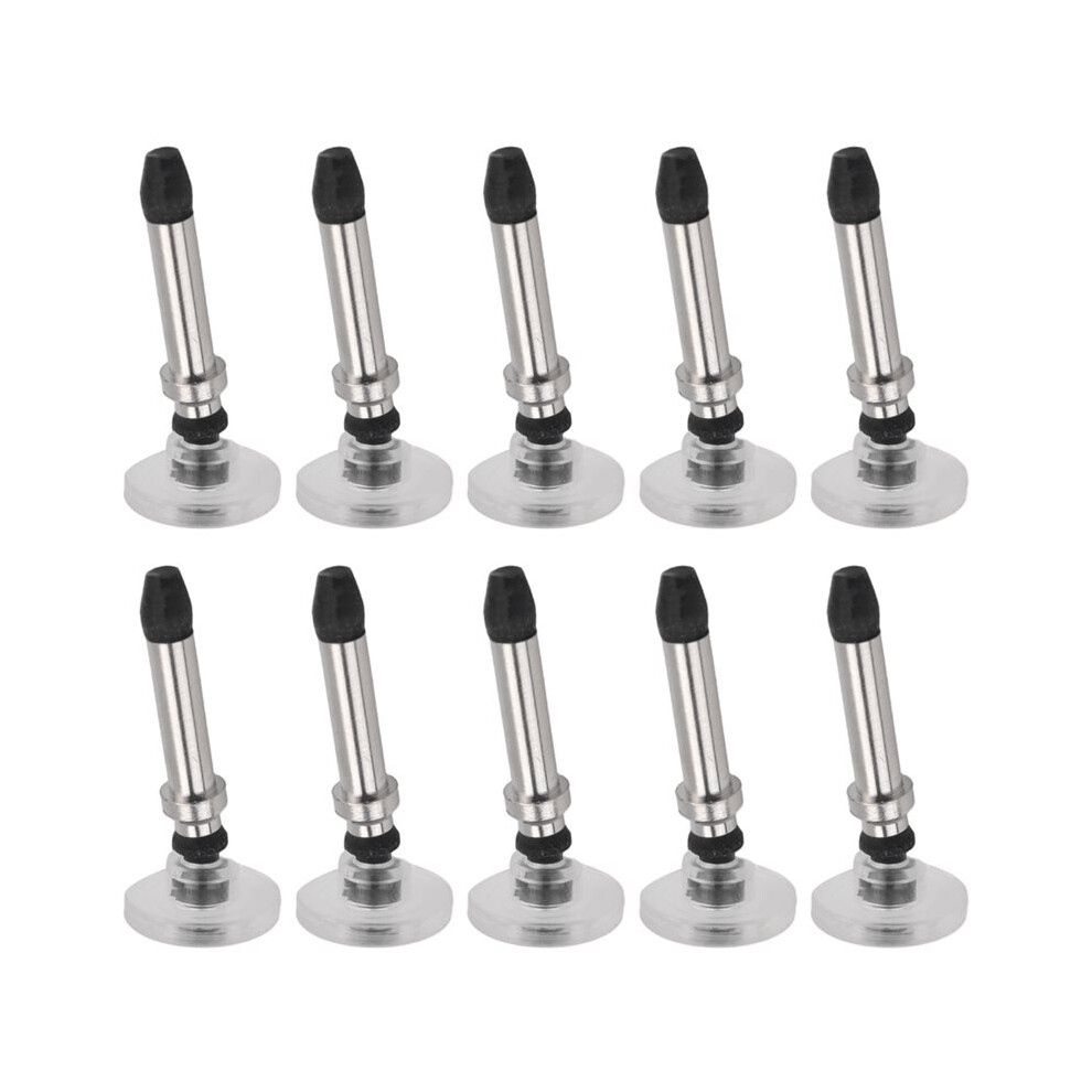 10Pcs Universal Stylus Pen Transparent Disc Capacitive Screen Touch Pen Replacement Tip Drawing Writing Nib Pencil 4711852896661