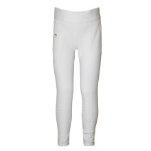 (7-8 Years, White) Little Rider Girls Sara Horse Riding Tights