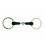 (5in, Black) Korsteel Hard Rubber Jointed Loose Ring Snaffle Bit 1