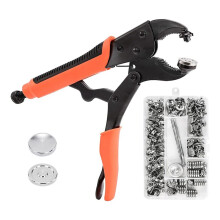 Heavy Duty Snap Fasteners Kit+ Canvas Snap Kit,Screw Snaps,Boat Cover Snaps,Carpet Snap Kit with Setting Tool for Boat