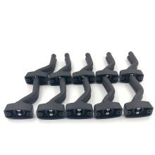 10 Pcs Guitar Stand Guitar Hanger Holder & 10 Pcs 9V Battery Box Holder with 9 Volt Battery Clip