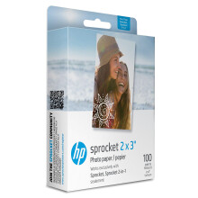 HP Sprocket 2x3 (5.1x7.5 cm) Premium Zink Sticky Back Photo Paper, 100 Sheets, Compatible with HP Sprocket Photo Printers