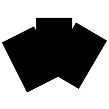 House of Card & Paper A4 220 gsm Card - Black (Pack of 250 Sheets)