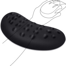 Gimars Mouse Wrist Rest, Ergonomic Mouse Wrist Pad with Massage Notes for Pressure and Pain Relief, Wrist Support for Computer Office and Gaming