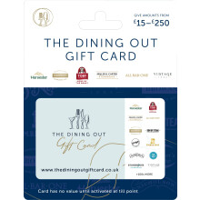 The Dining Out Physical Gift Card - UK Redemption - Delivered by Post - 50