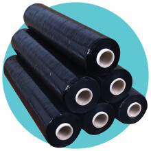 Triplast Pallet Stretch Wrap Roll (400mm x 250m) - Pick Qty & Colour - Heavy Duty Plastic Luggage Shrink Wrap & Strong Industrial Cling Film for Remo
