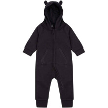 (24-36 Months, Black) Larkwood Toddler Fleece All-In-One Nightwear