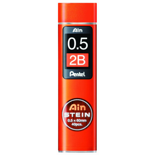 Pentel Pentel 0.5mm Ain Stein 2B Refill Lead