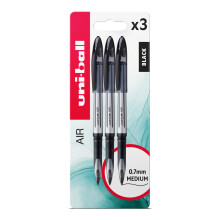 uni-ball UB-188-L Air Rollerball Pens. Premium 0.7mm Medium Nib for Super Smooth Handwriting. Writes Like a Fountain Pen. Fade and Water Resistant Li