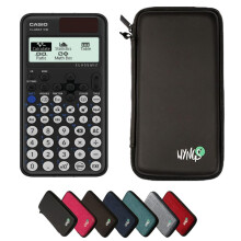 Casio fx-85GT CW including a WYNGS protective case in Black - Basic Set