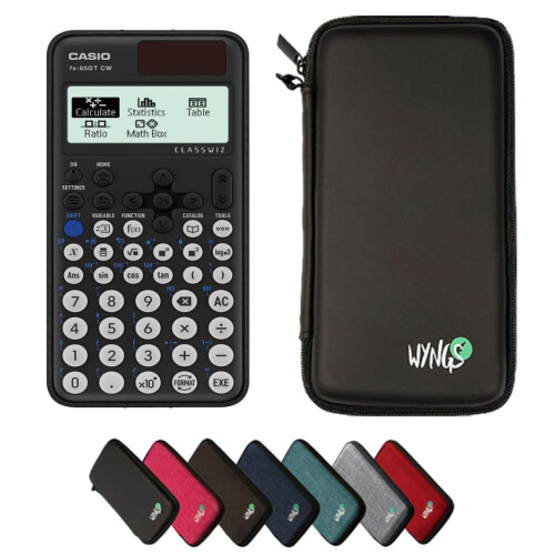Casio Casio fx-85GT CW including a WYNGS protective case in Black - Basic Set