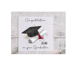 Graduation card, congratulations on your graduation, well done, you did it, graduation 2026, class of 2026
