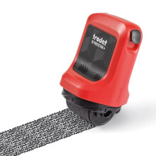 Trodat ID Protector+ Ink Roller – Identity Theft Protection Roller Stamp with Integrated Box & Letter Opener (3-in-1)