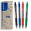 Pilot PILOT - G2-07 Gel Ink Rollerball Pen - Medium 0.7mm Tip - 4 x Assorted Colours 1