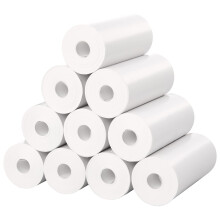 Mafiti 10 Rolls Kids Instant Camera Refill Print Paper,57x 25 Thermal Paper Compatible with Most Kids Camera Instant Print/Mini Printer,2.2 Inch BPA
