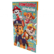 Paw Patrol It's a Awesome Day Greeting Card, Multi, One Size, PA012