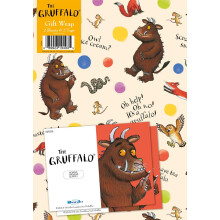 The Gruffalo Gift Wrapping Paper 2 Sheets and 2 Tags, Childrens Presents Gift Wr