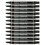 Pentel Pentel N60 Permanent Marker Chisel Tip Max.6mm Line Black Ref N60-A [Pack of 12] 1