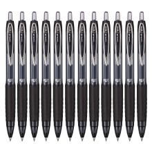 Uni-Ball Rollerball Gel Ink Signo UMN-207E Black 0.7mm Box 12 pcs