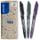Pilot PILOT - FriXion Ball Erasable Pen - Medium 0.7mm Tip Rollerball - 3 x Assorted Colour Pens 1