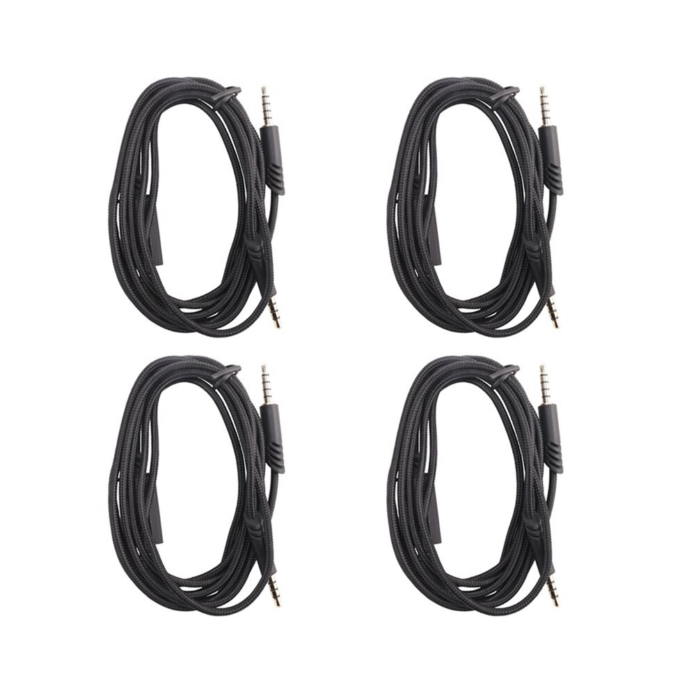 4X Replacement Earphone Cable For Astro A40 Headset,Audio Cable For Astro A10/A40 Gaming Headset,For Ps5 Controller 4711907259700