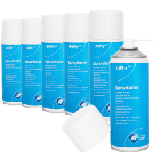 AF Utility Sprayduster / Air Duster Compressed Air Can Blower Spray - HFC Free - for Office PC, Laptop keyboard cleaner dust remover PS5 & xbox fans