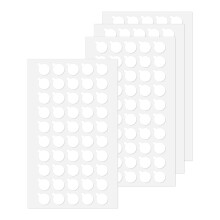 200 Pcs Glue Double Sided Sticky Dots,No Trace Strong Adhesive,Water-Repellent,Balloon Sticky Dots Traceless Removable Adhesive Strong Multipurpose f