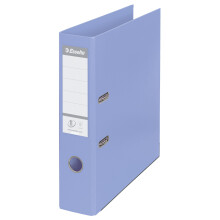 Esselte, Solea, A4, Lever Arch File, 75 mm Spine, 500 sheets Capacity, PP, Plastic Cover, File Folder, 231036, Solea Blue