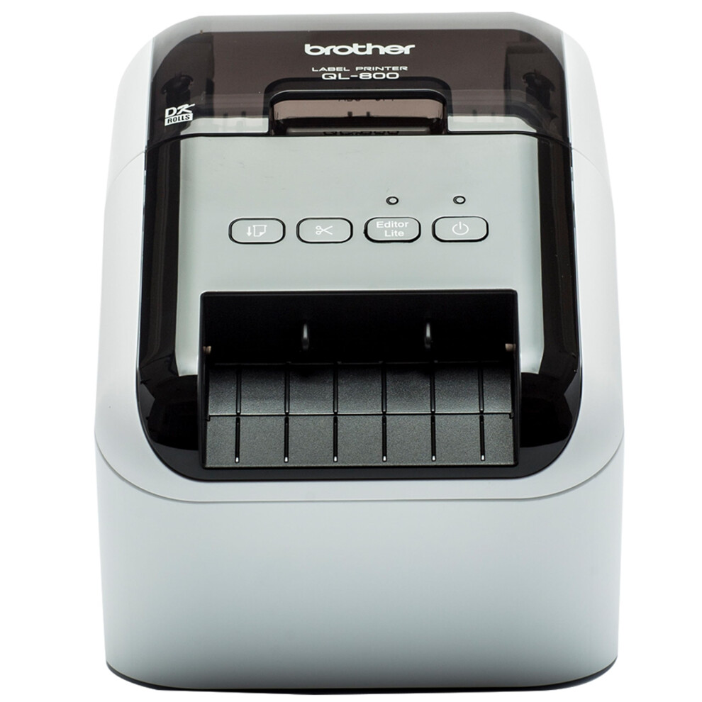 Brother Ql-800 Label Printer, Address Labeller, Pc Connected, Desktop, & Printing Red/Black