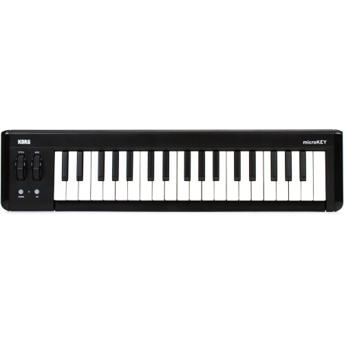 Korg - microKEY2-37 USB MIDI Controller - 37 Key - Black