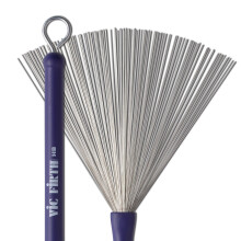 Vic FIrth - Heritage Brushe - Retractable - Steel Wire - Purple Handle