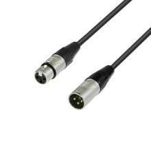 Adam Hall 4 Star Series 1m Rean XLR Male to XLR Female DMX Cable