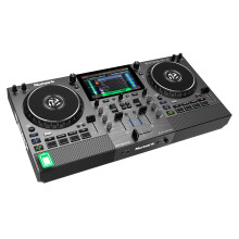 Numark Mixstream Pro Go Portable DJ Controller with Battery, Mixer with Stem Sep