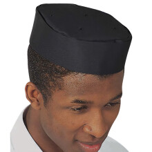 (M, Black) Dennys Unisex Adult Double Band Chef Skull Cap