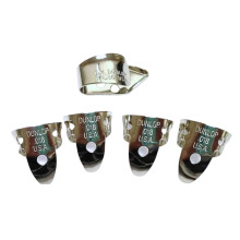 Jim Dunlop 33P.018 Nickel Silver Finger and Thumbpick Player Pack (Pack of 5)