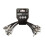 MXR 3PDCP06 Cable - Patch Cable 6 Inch - 3 Pack,Black 1