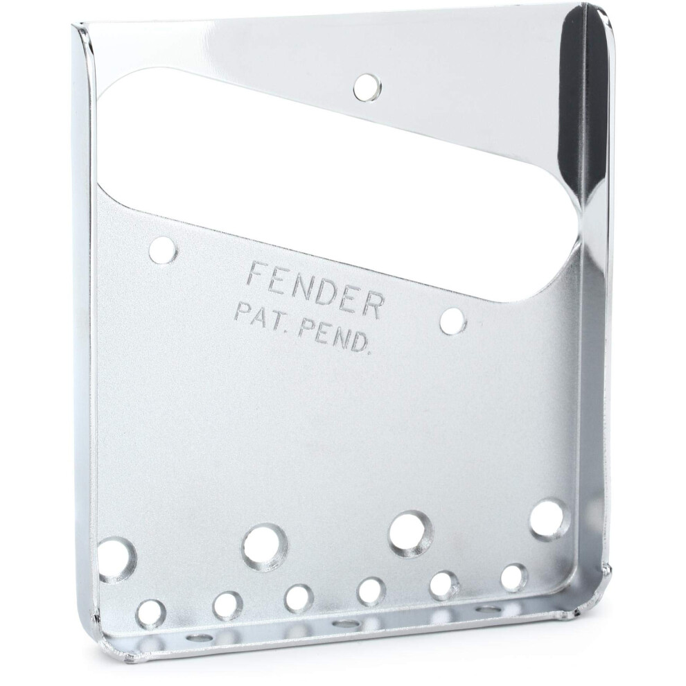 Fender American Vintage 3-Saddle Telecaster Bridge Plate, Chrome