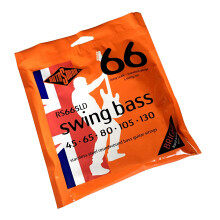 Rotosound Stainless Steel Standard Gauge Roundwound Bass Strings (45 65 80 105 130), RS665LD