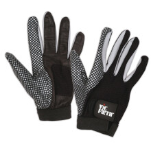 Vic FIrth - Vic Gloves - Drummer's Gloves with Improved Grip and Ventilated Palm - Black/Grey - Small