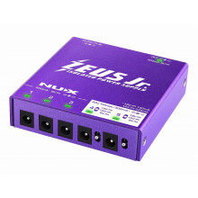 NU-X | Zeus Jr. Guitar Pedal Power Supply: Compact, High-Performance Power Solution with Multi-Voltage Flexibility and Ultra-Low Noise Circuitry