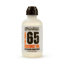JIM DUNLOP | 6634 Formula 65 Coconut Oil 118ml Natural Conditioner for Rosewood, Ebony and Unpainted Wood Fingerboards Nourishes, Cleans and Protects