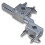 GEWA 805801 multi clamp, Adjustable bracket, silver 1